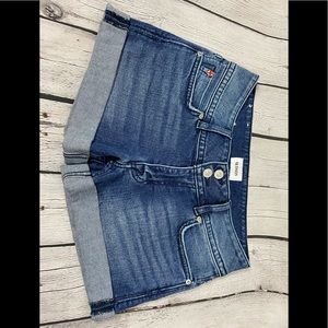 NWT~Hudson Ruby Mid Rise Jean Shorts